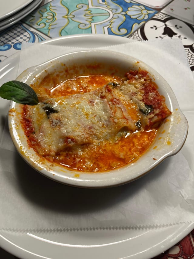 Meat Lasagna.