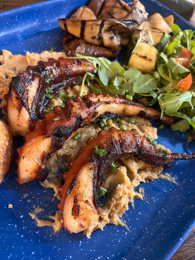 Grilled Octopus.
