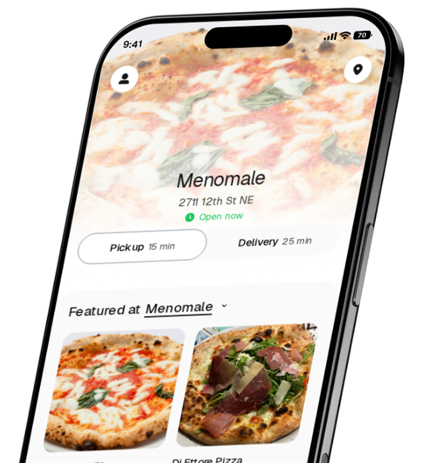 Menomale app preview